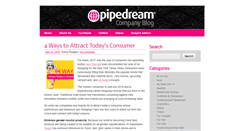 Desktop Screenshot of pipedreamblogger.com